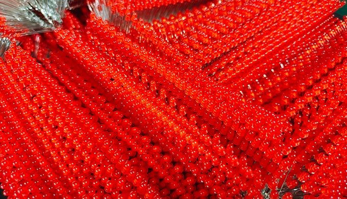 仪品仪表中的发光字